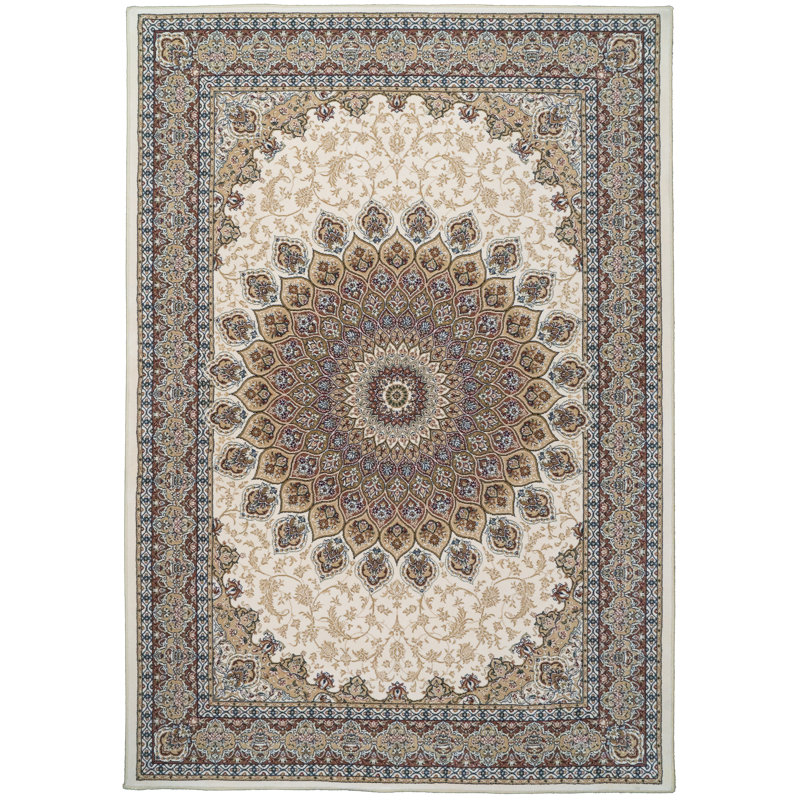 Attell Oriental Indoor Rug, Rectangle 2' x 3'11"