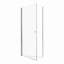 Porte de douche circulaire pivotante sans cadre de l 32 po x H 72 po avec verre trempé de 1 po d'épaisseur (6 mm)-129052201
