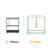 Mickelina 43.7'' Closet System-1593836757