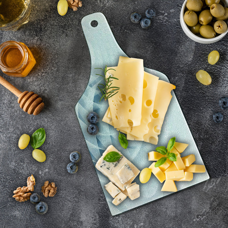 Planche à découper en verre trempé Ambesonne