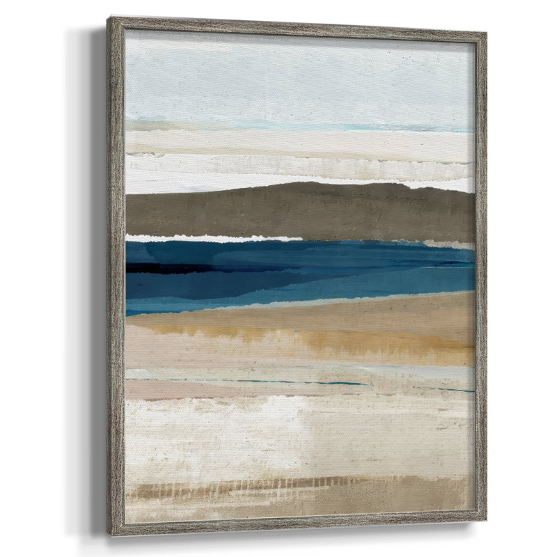 Reproduction encadrée Buttermere Triptych III - bois massif, H 21 po x l 17 po