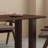 Durable Dark Brown All-solid Ash Dining Table Set-106325787