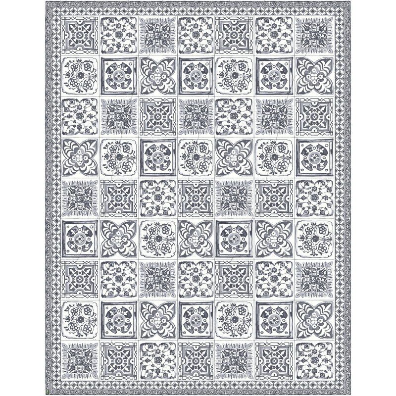 Damon Geometric Area Rug, Rectangle 155 x 200cm