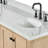 Cambridge 73'' Double Bathroom Vanity with Carrara Marble Top-107281468-132471236