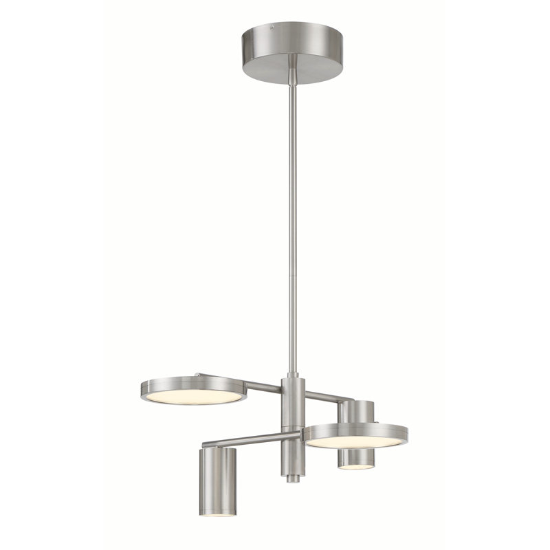 Lustre linéaire moderne à 4 lumières Elijahray