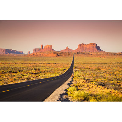 Monument Valley, Utah, États-Unis - Photographie sur toile tendue