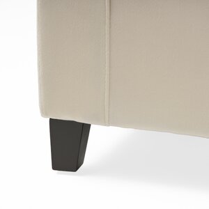 Willa Arlo Interiors Ching 100% Cotton Upholstered Storage Bench ...