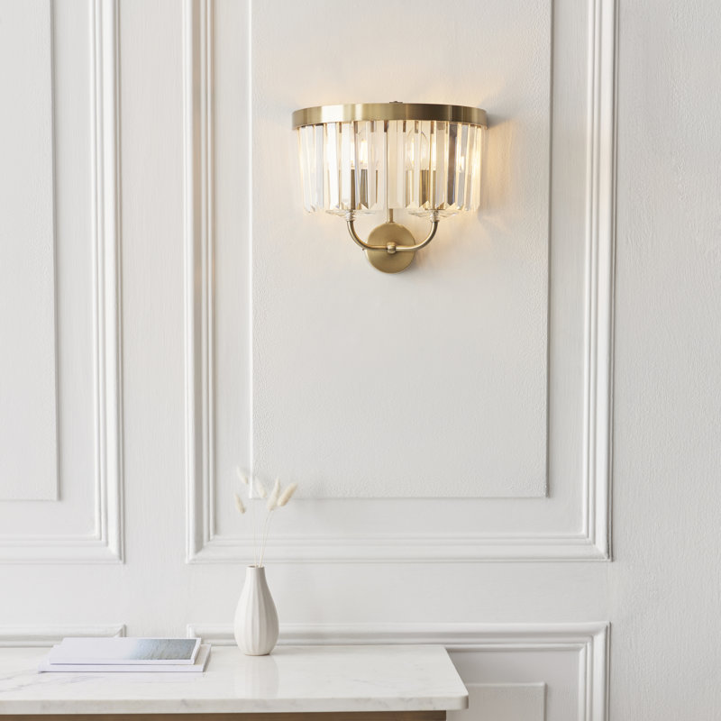 Bothell Abishai 2-Light Wall Sconce, Brass