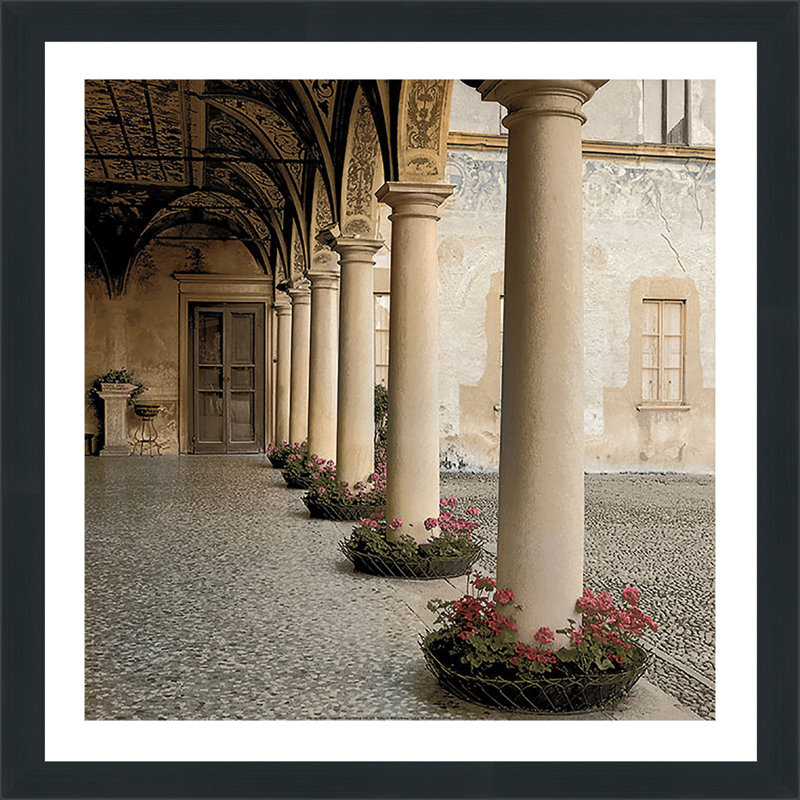 « villa alain no. 1 » par alan blaustein,, reproduction de photo encadrée, H 33,5 po x l 33,5 po x P 0,75 po
