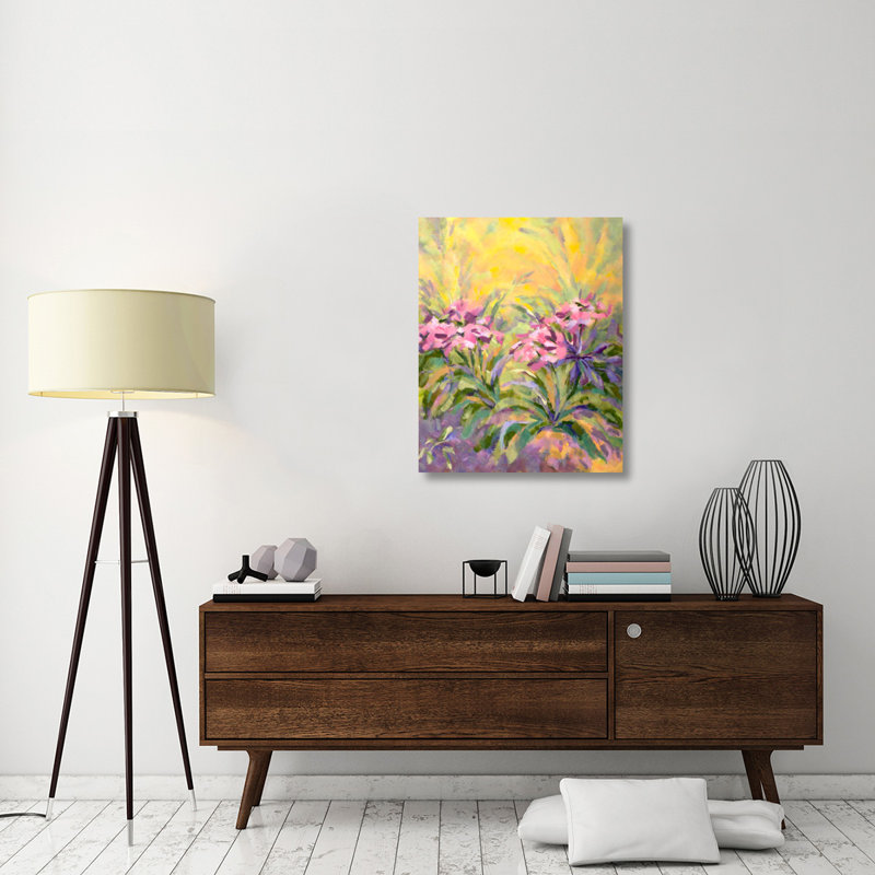 " Summer Heat " by Tummy Rubb Studio, 20" H x 16" W x 1.5" D, Stretched Canvas