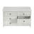 Mucci 47"W Solid Wood Transitional Modern White 6 Drawer Dresser-2047332959
