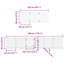 Archie & Oscar Dog Gate With Door Foldable 9 Panels Brown 450 Cm Poplar Wood-1391303065-1391303063