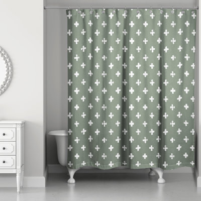 Rideau de douche à pois Riffat