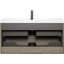 Meuble-lavabo mural moderne pour salle de bain-349795663