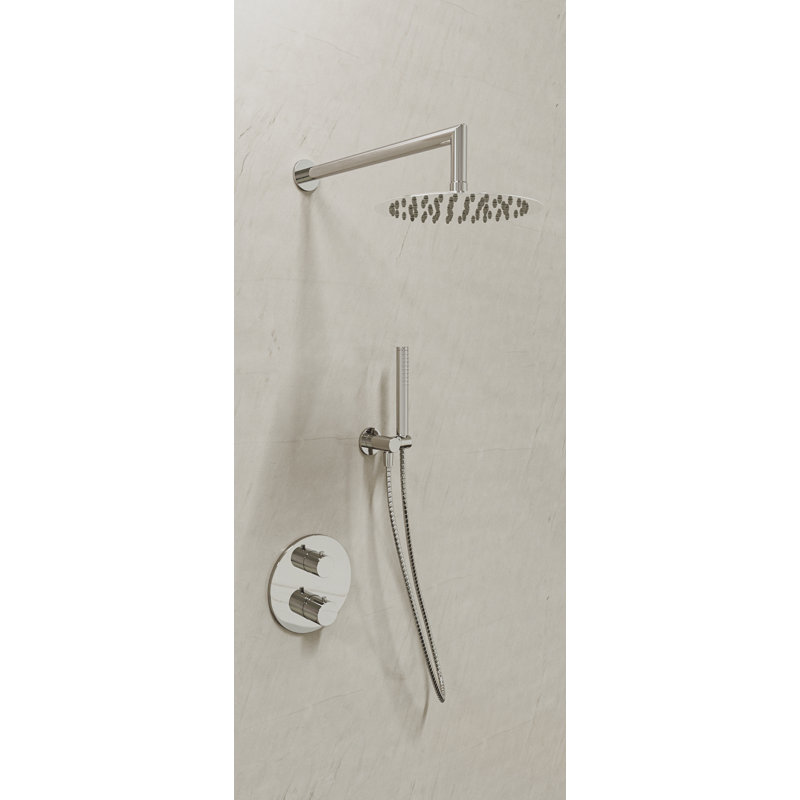 Thermostatic All-In-One Kit with Rough in-Valve