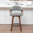 Providence Upholstered Swivel Counter Stool-123200638