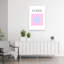 Motivational Aura Poster Abstract Contemporary Wall Art Print 1 Piece Wrapped Canvas Wall Art-966477529