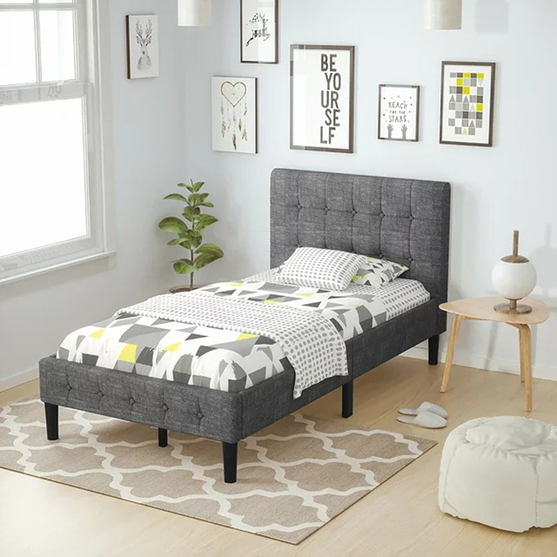 Dundrod Upholstered Platform Bed