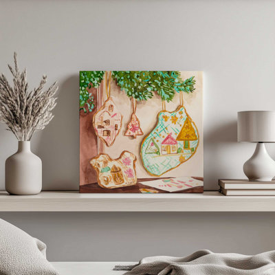 Threaded Whimsy I by Melissa Wang Canvas Art Print