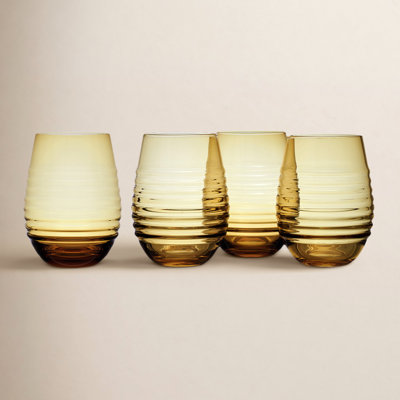 Mikasa Ciara 18 oz. Stemless Wine Glasses