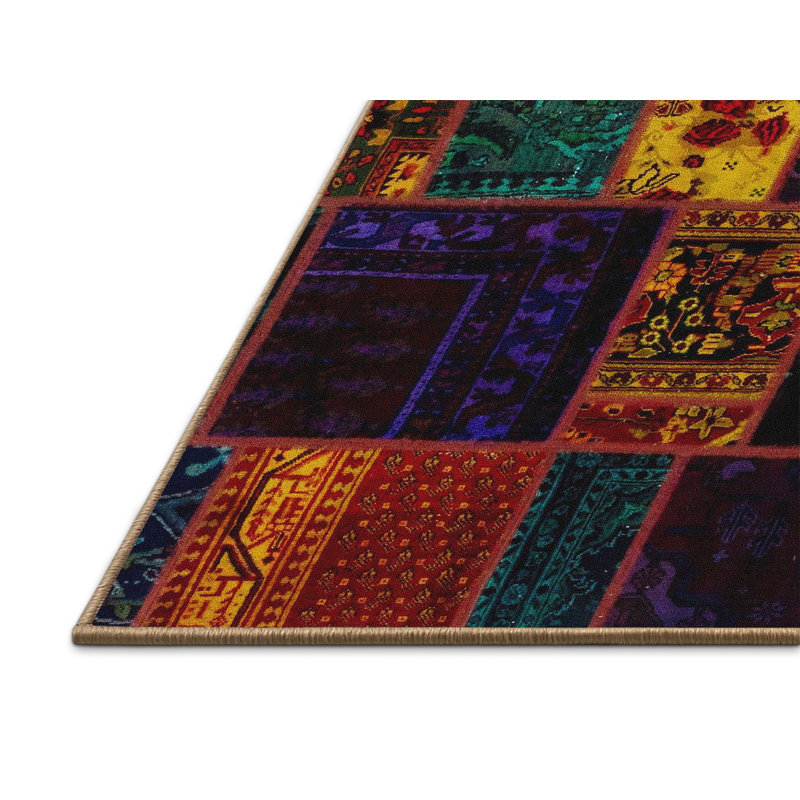 Abstract Indoor Rug, Rectangle 6' x 9'
