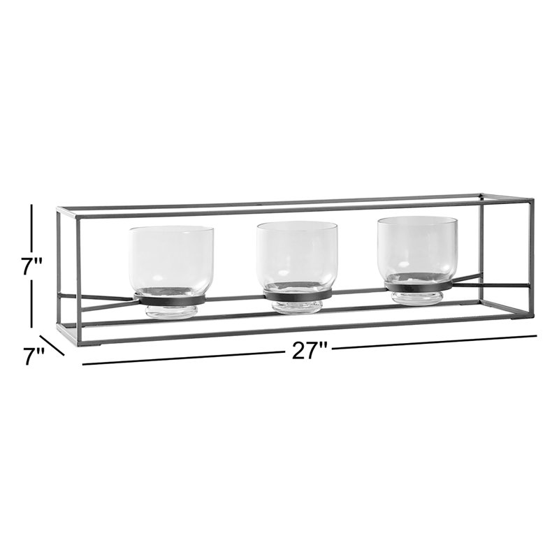 7'' H Metal Candle Accessories