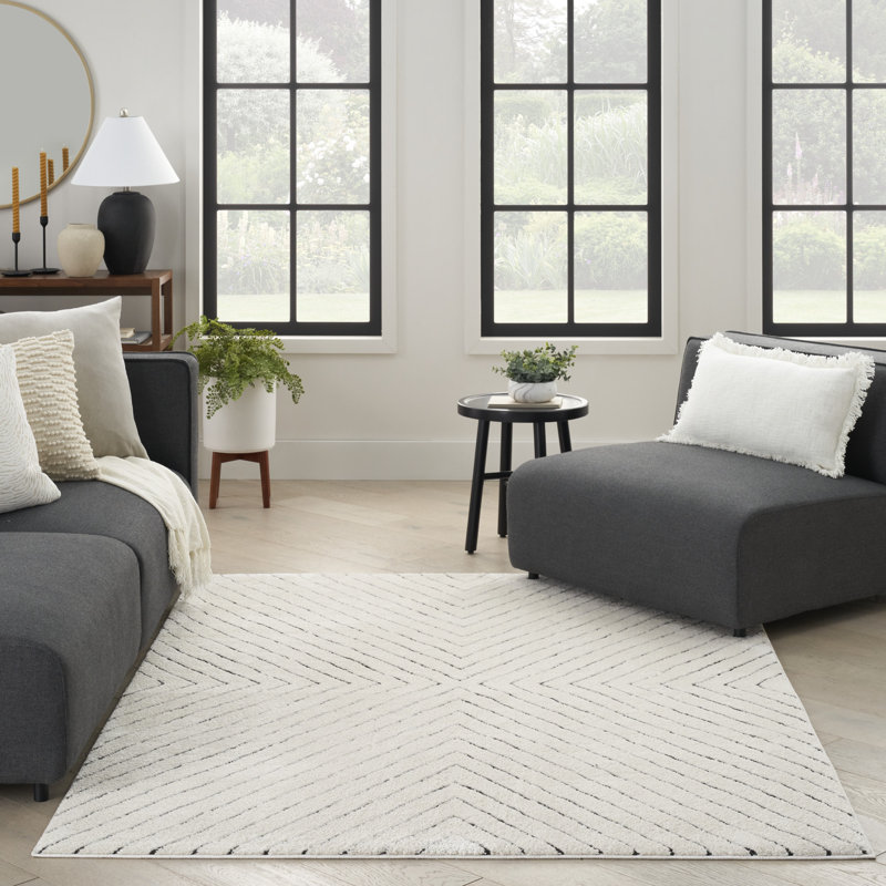 Abstract Area Rug, Rectangle 9' x 12'