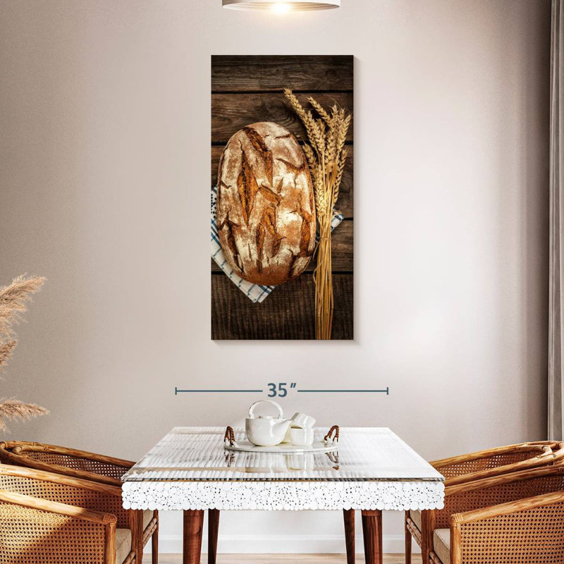 Bread, 48" H x 24" W