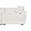 3 Seater Fabric Sofa Beige Takoya-1459928153