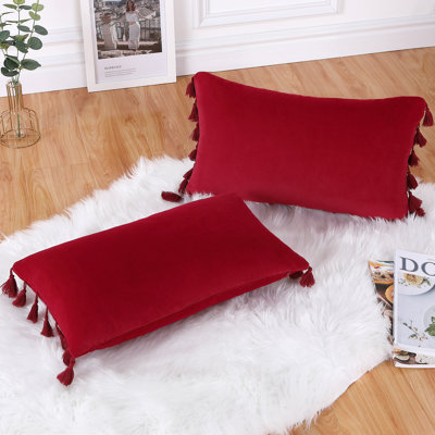 Velvet Reversible Pillow Cover