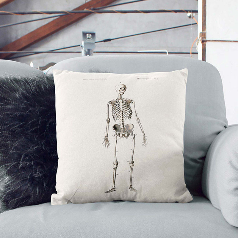 Square Throw Cushion, 40cm H x 40cm W x 15cm D