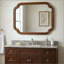 Miroir de coin décoratif en bois massif-1813521222-1813521223