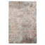 Tapis décoratif Aqua/brun à motif abstrait-33627493