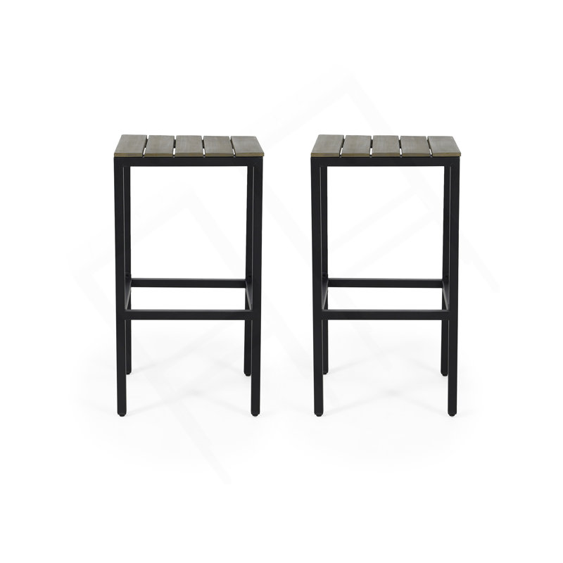 Tabouret EZRA, Gris