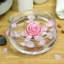 Bougie flottante rose non parfumée-7428876-10499522