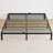Twin Metal Bed Frame, 10" Platform, Heavy Duty Steel Slats, Noise-Free, Easy Assembly, No Box Spring, Black-969819354