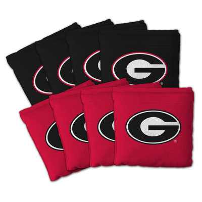 YouTheFan NCAA Georgia Bulldogs Cornhole Bags 8pk