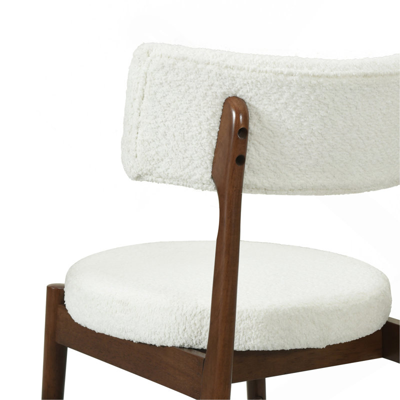 Chaises de salle à manger de style Mid-Century moderne (MP2 / Carton) Noyer