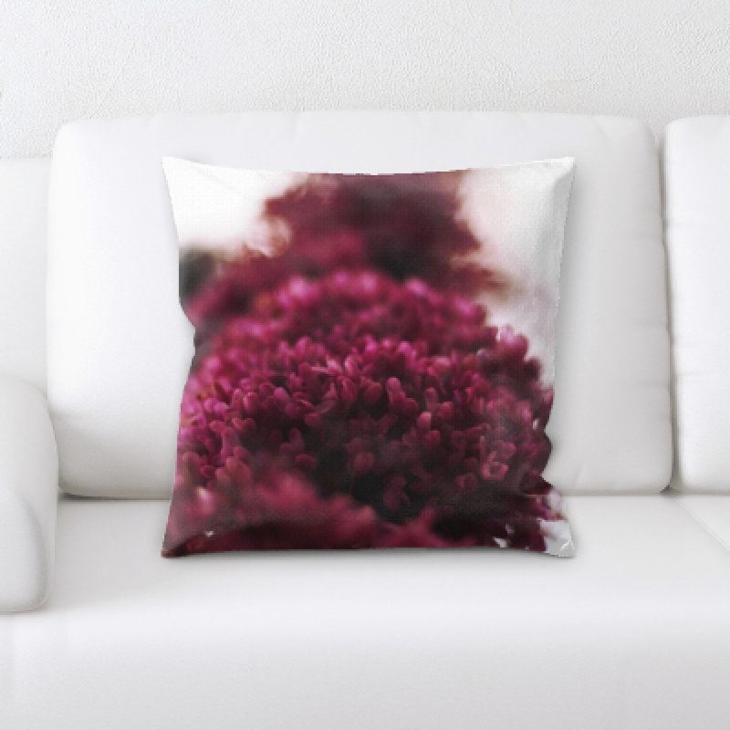 Microsuede Throw Pillow