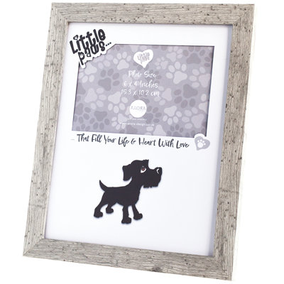 Grey Wood Picture Frame