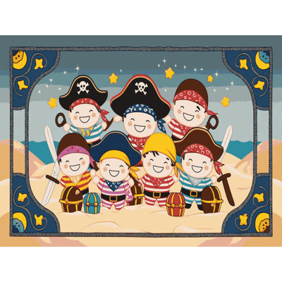Tapis pour enfants Sunside Sails Pirates