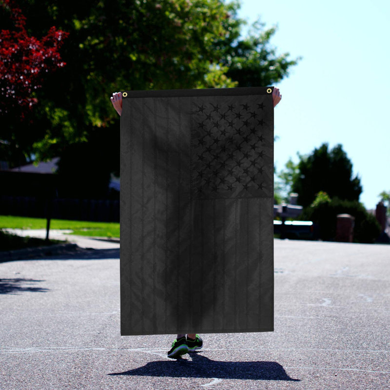 Drapeau de maison en polyester à 2 côtés Randi 36 "x 60"