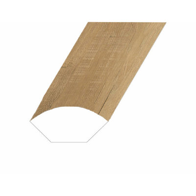 Vinyle 0,4 po x 1 po x 94,5 po quart de rond