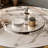 Light Luxury Faux Marble Round Dining Tables.-102629966