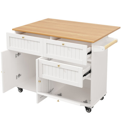 Wood Kitchen Island