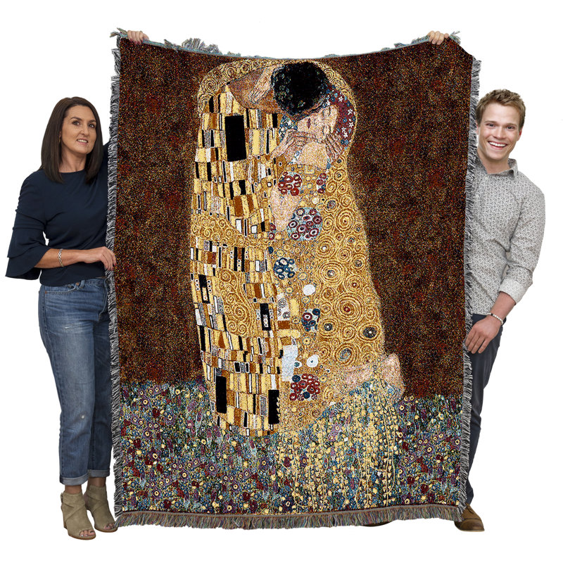 Jeté en coton Pure Country Weavers, Le baiser
