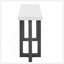 Geometric Design Console Table With Solid Pine Legs,Suitable For Entryway, Hallway, Living Room, Bedroom-771994926