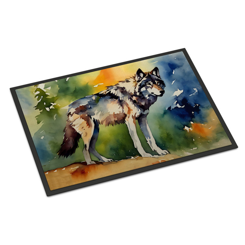 Rigsbee Non-Slip Doormat, 18'' W x 27'' L