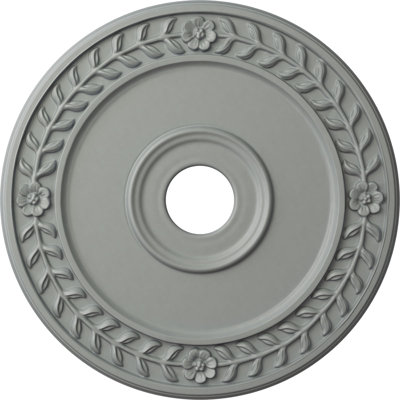 Médaillon de couronne 21 1/8 po x P 3 5/8 po x P 7/8 po (convient aux auvents jusqu'à 6 po)