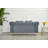 Upholstered LOVESEAT With Metal Legs-2119081891